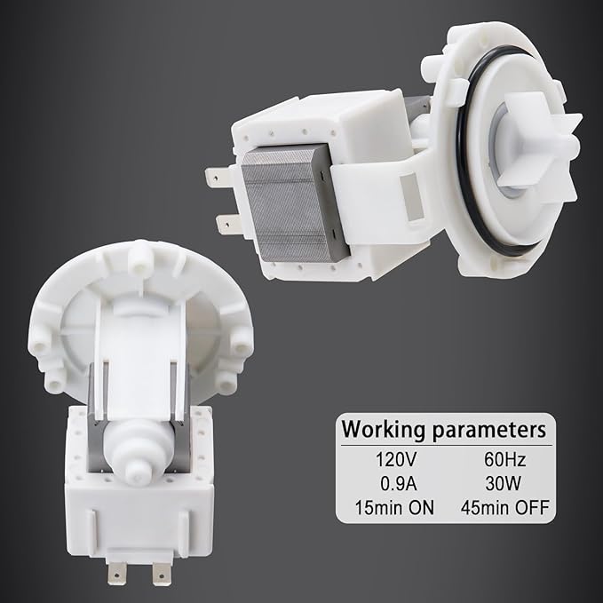 Siwdoy DP025-210 Dishwasher Drain Pump Compatible with LG Dishwasher