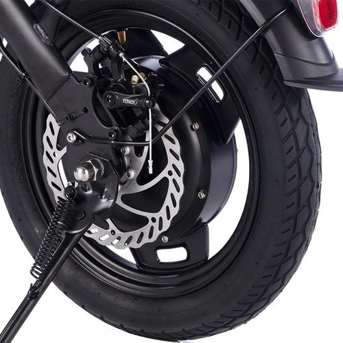 Folding Electric Bicycle - 14-Inch, 330 Lbs Load Capacity, 19 MPH, 48V Lithium Battery | Ideal for City Commuting