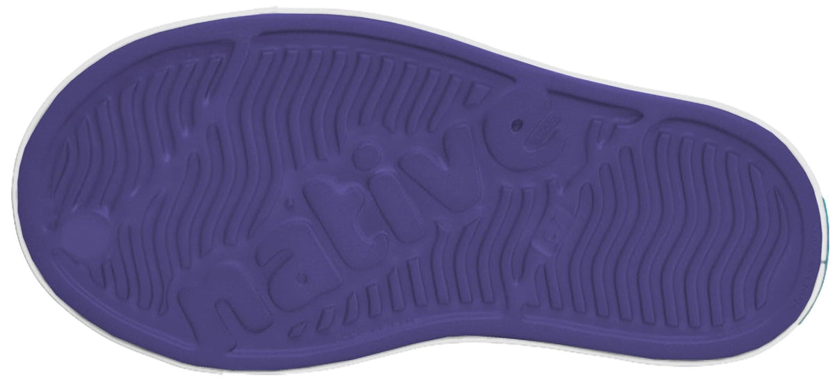Native Shoes Unisex-Kids Jefferson Sneakers, Glamour Purple/Shell White, 7 Toddler
