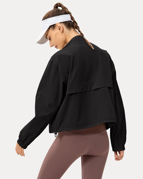 Locachy Women's Lightweight Athletic Jacket - Windproof & Sun Protection | Perfect for Outdoor Workouts