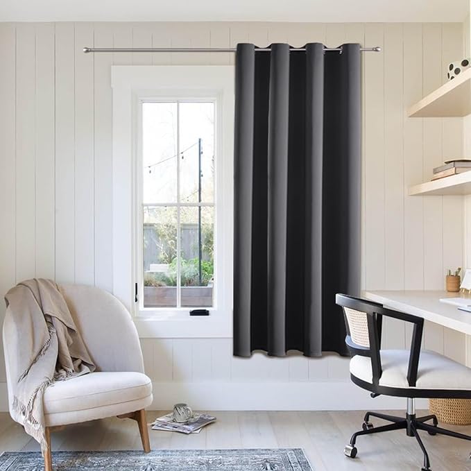 ChrisDowa Grommet Blackout Curtains