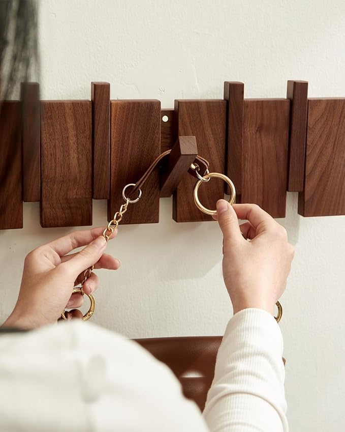 Wood Coat Rack Wall Mount