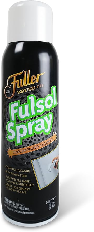 Fuller Brush Fulsol All-Purpose Cleaner Spray ?€? Heavy-Duty Degreaser for Kitchen, Bathroom, Garage & More ?€? Multi-Surface Cleaning Solution, 24 oz