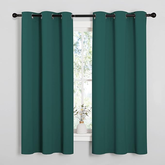 NICETOWN Thermal Insulated Solid Grommet Blackout Curtains/Drapes/Panels