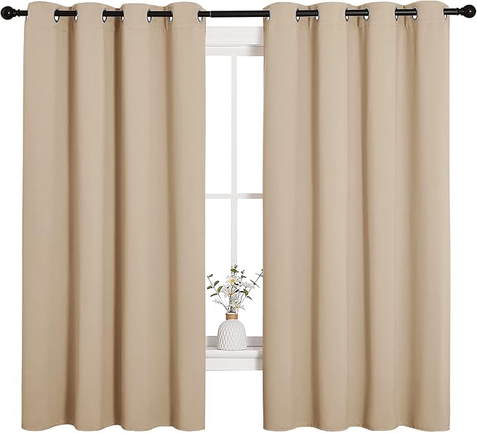 NICETOWN Room Darkening Curtain Panels