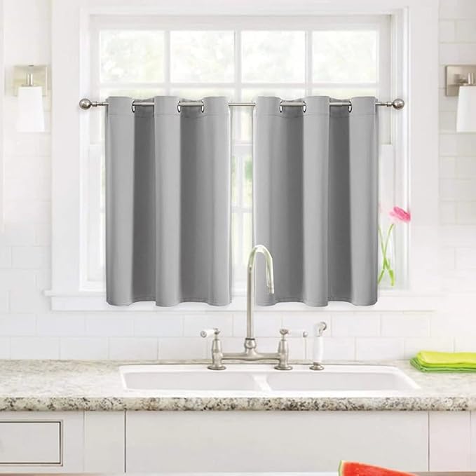 ChrisDowa Small Window Curtains