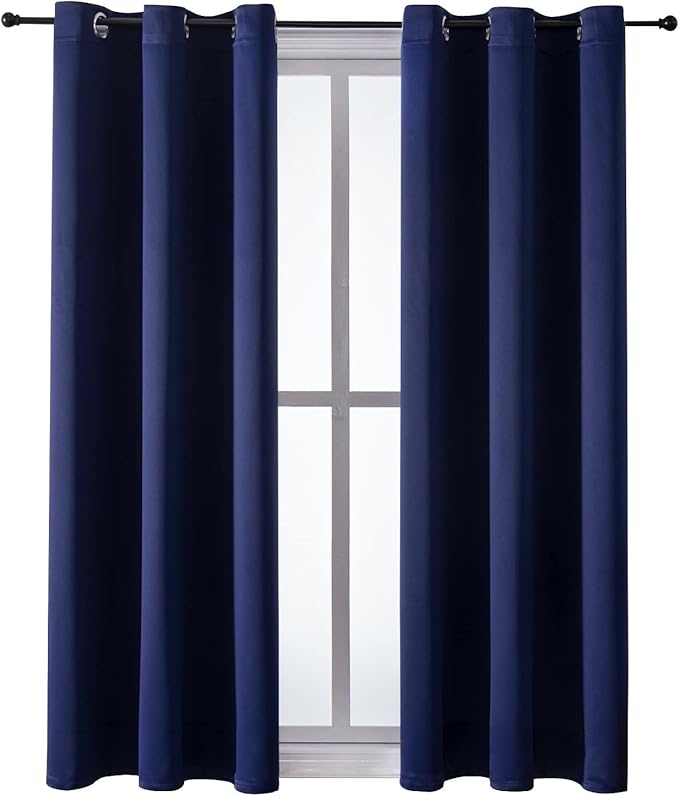 ChrisDowa Grommet Blackout Curtains