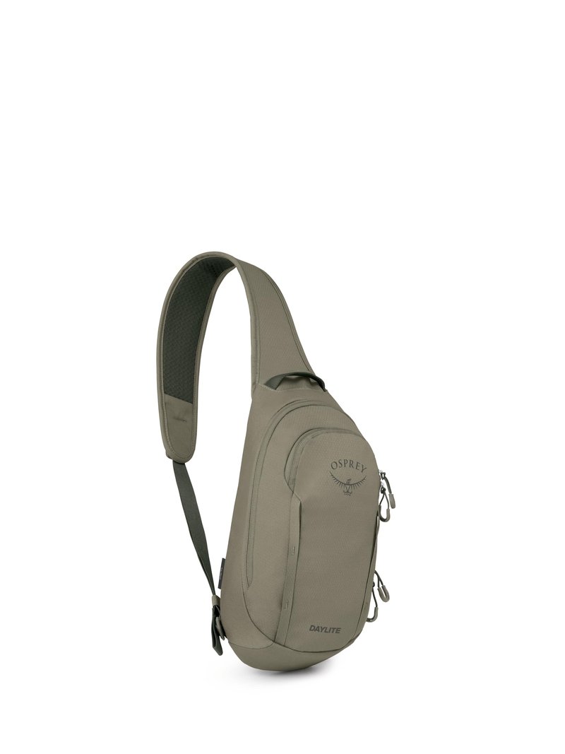 Osprey Daylite Shoulder Sling Bag – Compact Crossbody Sling Backpack for Everyday Carry, Festivals, and Travel – Lightweight, Comfortable Fit for Hands-Free Convenience, Tan Concrete