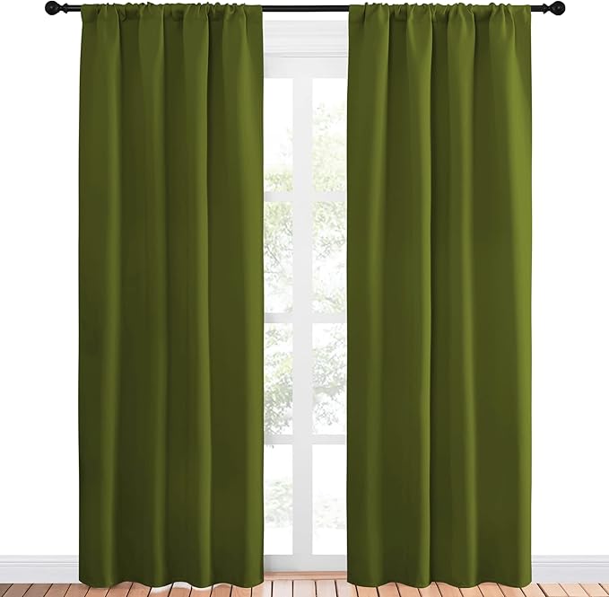 NICETOWN Christmas Decoration Blackout Curtain