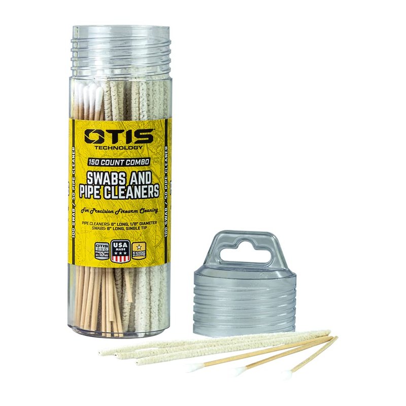 Otis Technology 100Count Swabs/50Count Pipe Cleaners