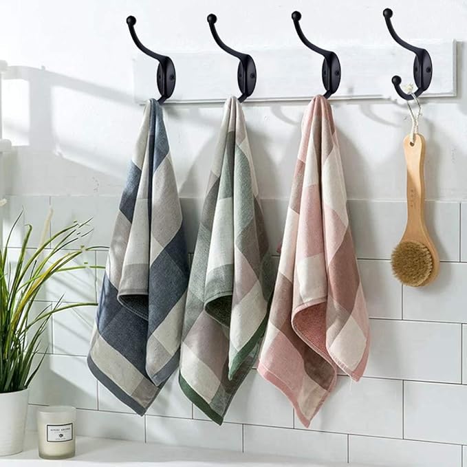 ZEYU 20Pcs Wall Hooks, Coat Hooks Hardware Heavy Duty Hooks