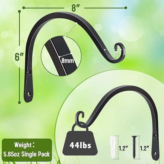 FEED GARDEN Heavy Duty Plant Hooks