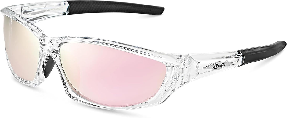 Polarized Sports Sunglasses for Men - UV400 Protection for Baseball, Running, Cycling & Golf