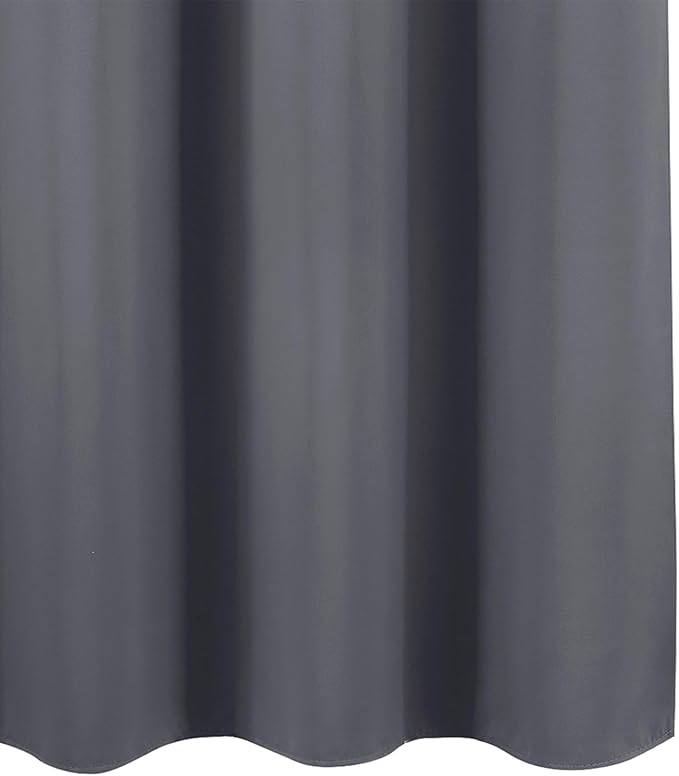 LEMOMO Grey Blackout Curtains 42 x 72 Inch Length/Set of 2 Curtain