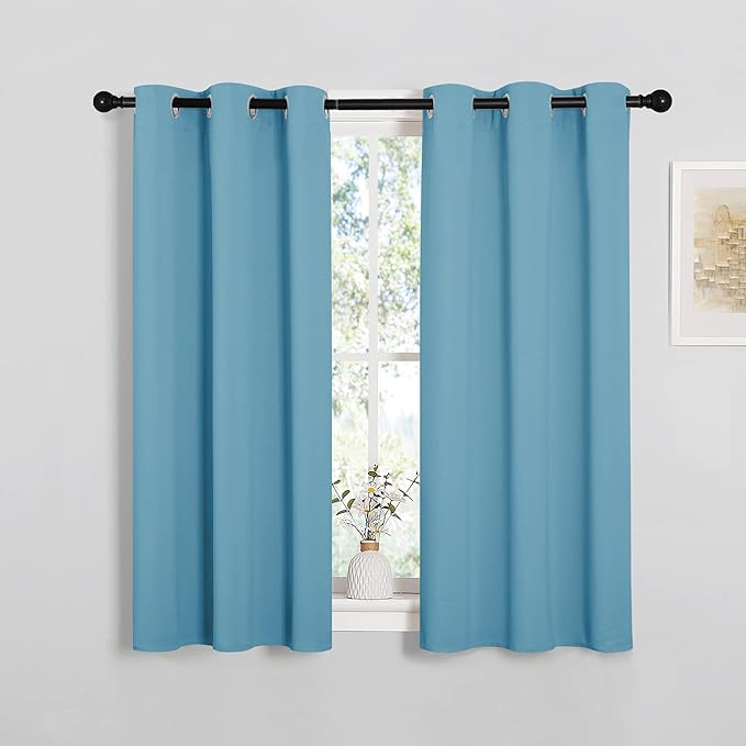 NICETOWN Thermal Insulated Curtains Blackout Draperies, Window Treatment Solid