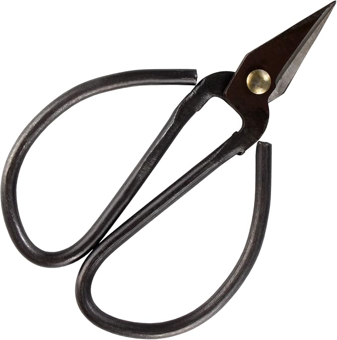 BambooMN 5.1" Heavy Duty Bonsai Forged Sharp Scissors - 10 Pieces