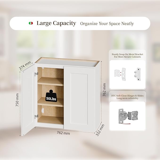 Kisart Laundry Room Cabinets Wall Mounted