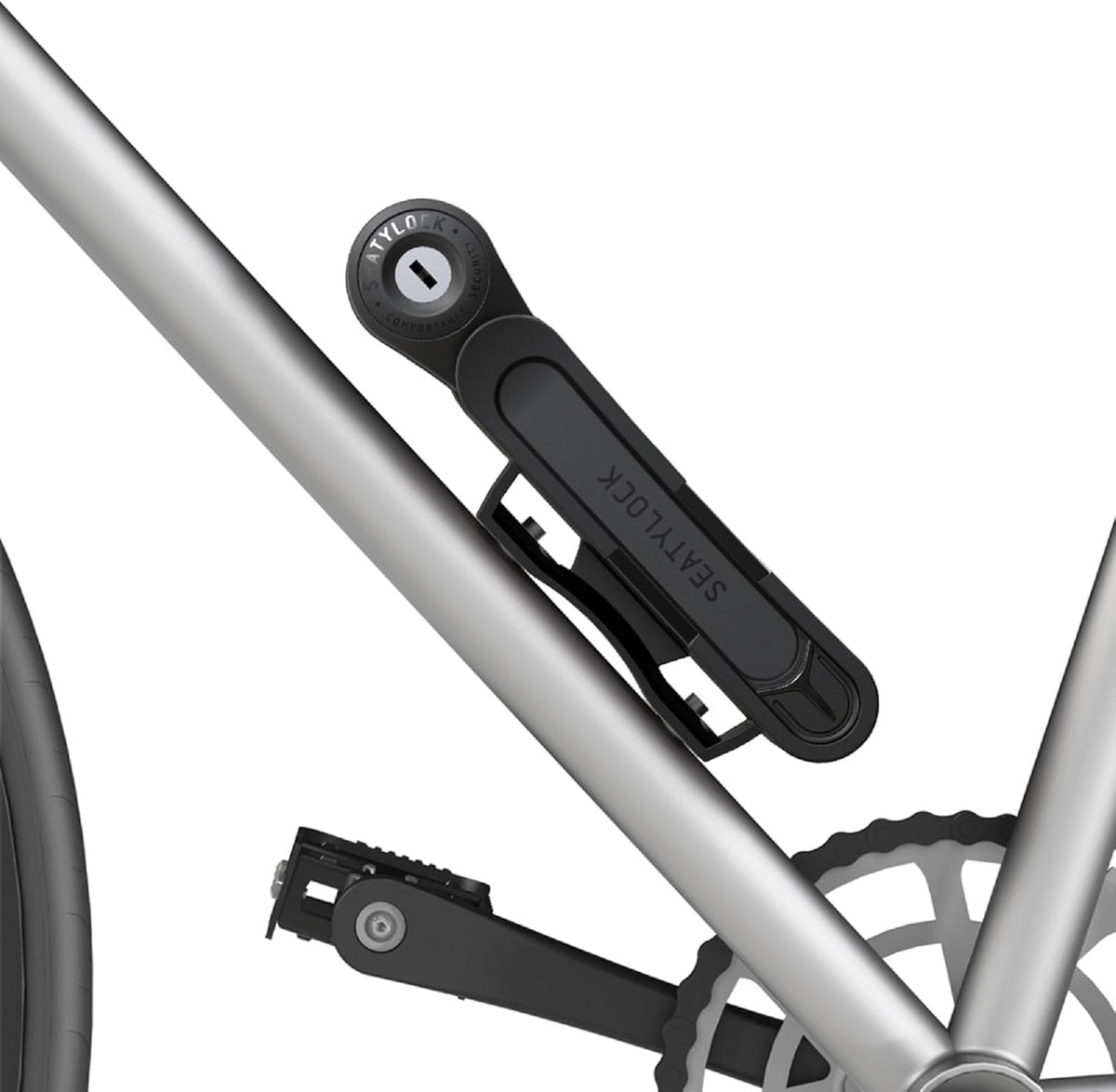 Seatylock FoldyLock Compact Folding Bike Lock - Lightweight, High-Security Design | Heavy-Duty Anti-Theft Protection with Keys & Case