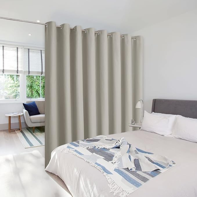 NICETOWN Noise Reducing Room Dividers Curtains Screens Partition Panels