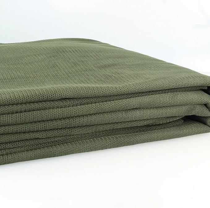 Green DIY Mosquito Net Fabric | 10x20 FT Netting | Insect Cover for Garden, Patio, Outdoor & Windows | Multiple Sizes in Black, White & Green | Raised Bed Screen Mesh Barrier