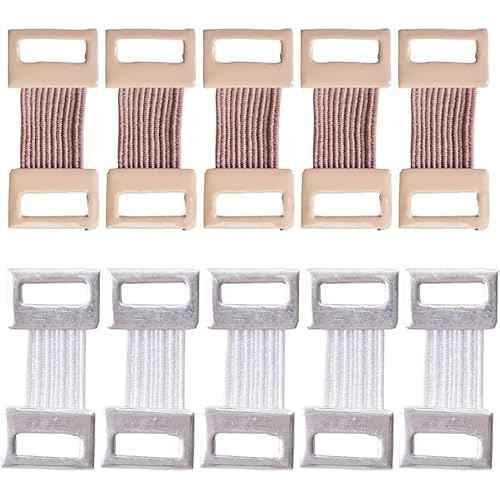 10 Pcs Bandage Wrap Stretch Metal Clips Fixation Clamps Hooks Kit for Sport White/Coffee Replacement Elastic Bandage Wrap Clips Black, Adhesive Bandages, Bandages and Bandaging Supplies
