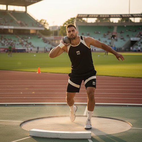 Competition Shot Put, 12 lbs