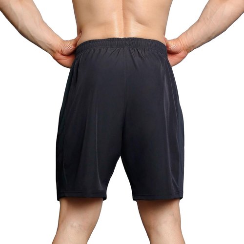 Gaglg Men's Athletic Shorts - Quick Dry 7" Running Shorts with Zipper Pockets | 2 Pack