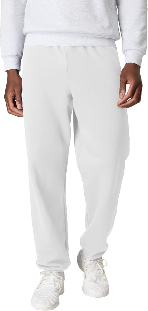 Hanes Men's Ecosmart Sweatpants - Comfortable Athletic Lounge Pants with Cuffed Design