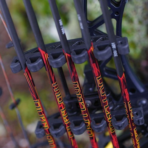 Lightweight LimbSaver Silent Quiver for Bow Hunting - One Piece, Fits All Bows & Arrows
