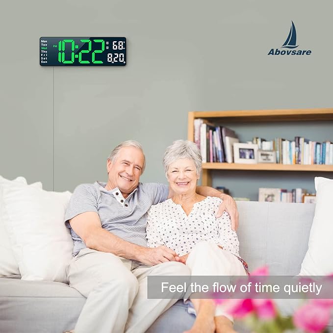 Digital Clock, Digital Wall Clock