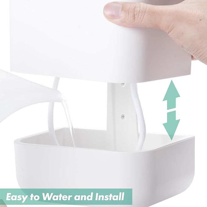 Phoenix Vine 6.5 Inch Wall Mounted Self-Watering Planter Pot