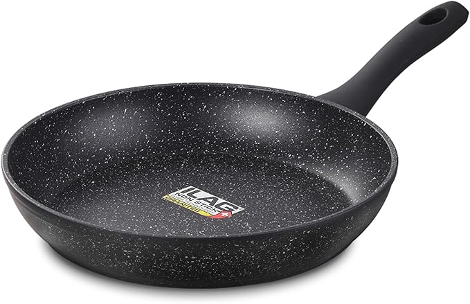 Non Stick Frying Pans,Healthy Stone Cookware,Deep Frying Pan Skillet,Omelette Pan,Nonstick Cooking Egg Pans，PFOA-free Non Toxic Frying Pan (11 Inch)