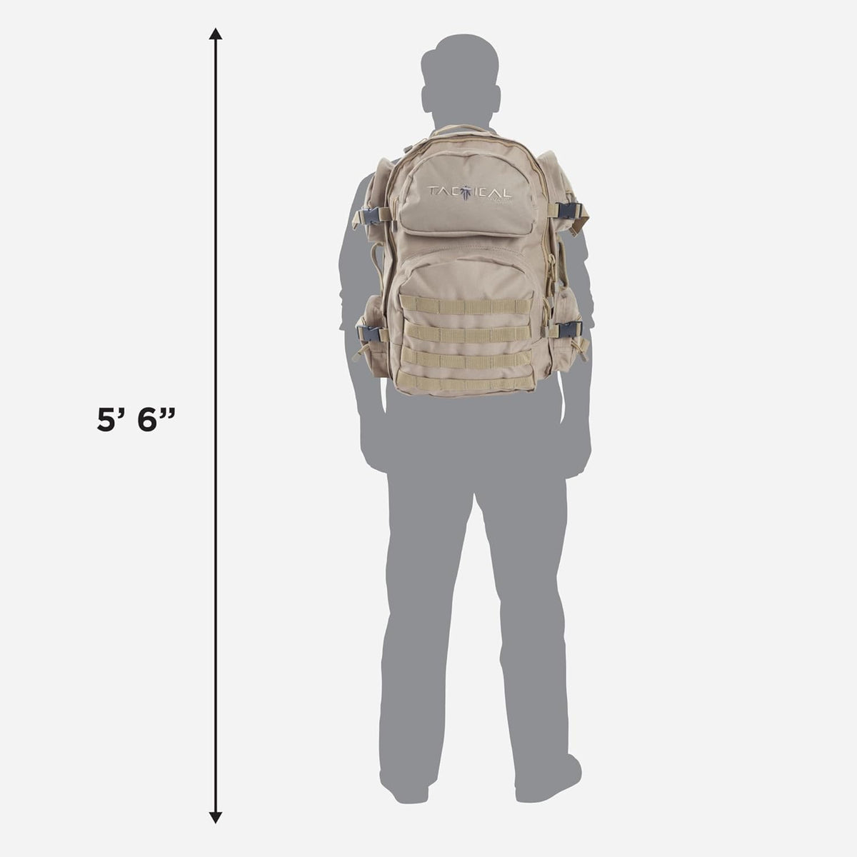 Tactical Intercept Pack by Allen Company – Black, Versatile One Size Backpack
