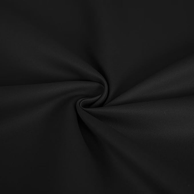 IGEMAEVE Blackout Curtains 90 Inch Length 2 Panels Set, Grommet Energy Saving