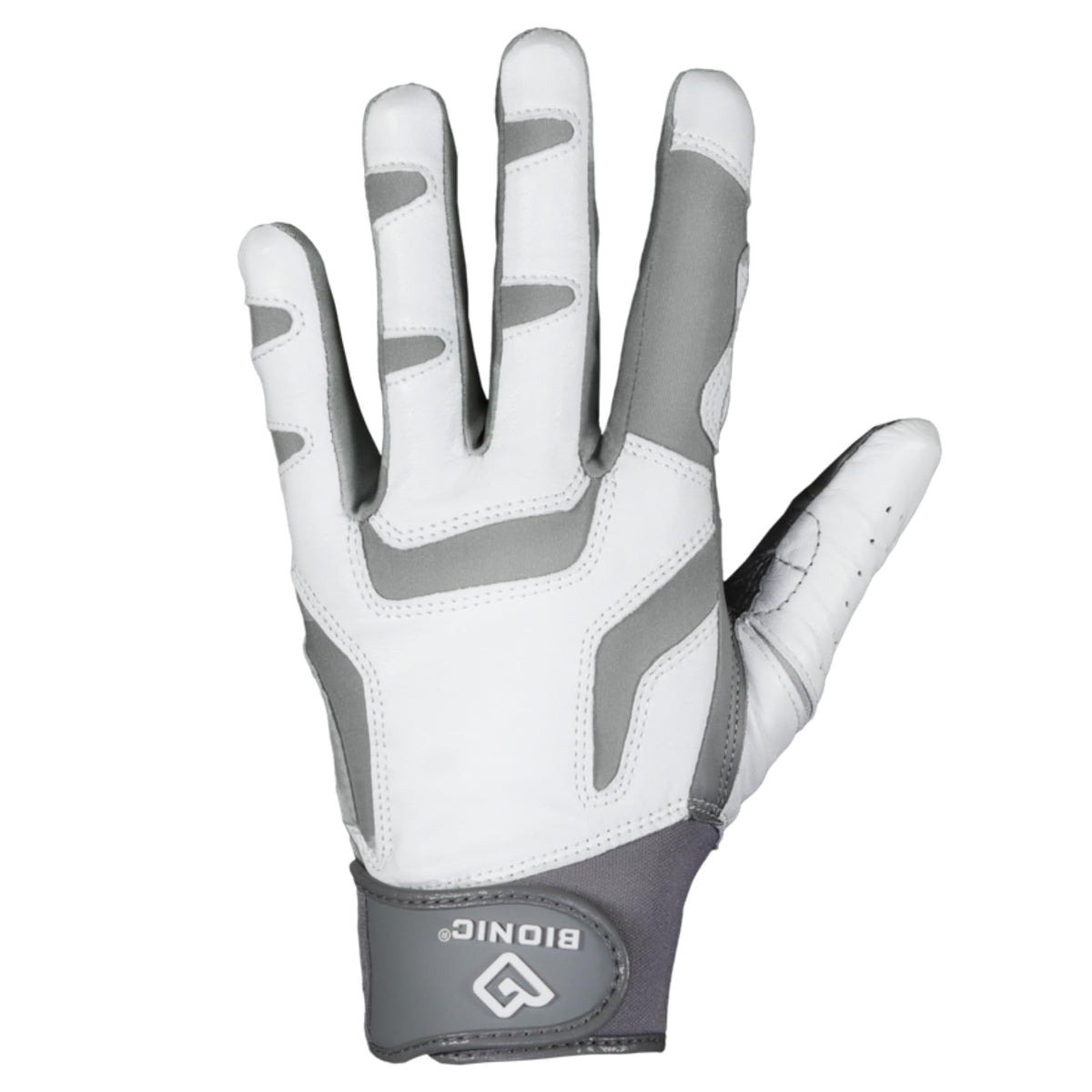 Bionic Women's ReliefGrip 2.0 Golf Glove (Silver, Large, Left)