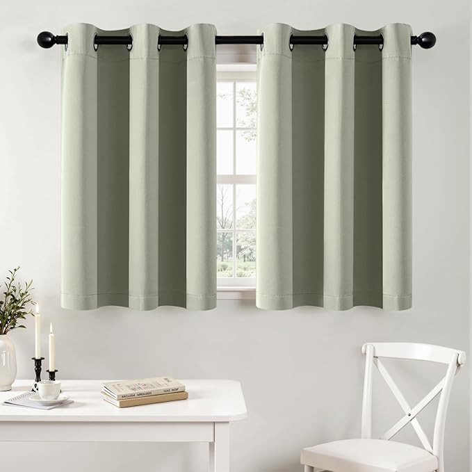 MIULEE Blackout Curtains for Bedroom Living Room 2 Panels, Thermal Insulated