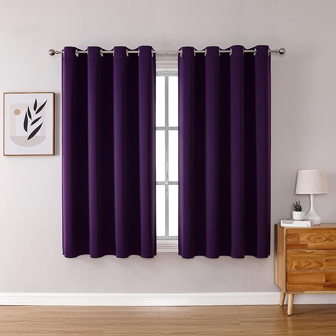 ChrisDowa Grommet Blackout Curtains