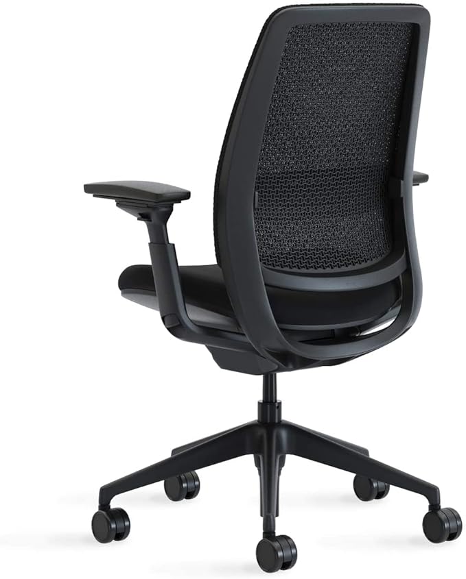 Steelcase Series 2 Office Chair, Graphite Frame, Cogent Connect Royal Blue, Hard Floor Casters