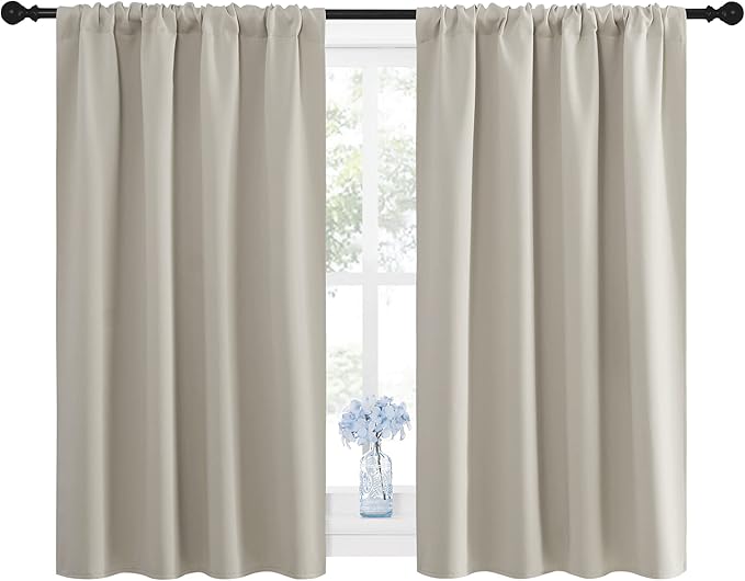 NICETOWN Blackout Curtains for Living Curtains, Room Darkening Window Curtain