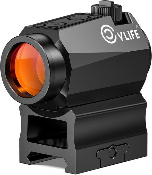 CVLIFE Red Dot Sight - Motion Awake 2 MOA Optics | IPX7 Waterproof, 50,000H Battery Life, 1x20mm Scope