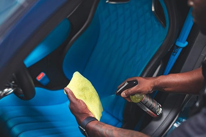 P & S Professional Detail Products Xpress Interior Cleaner ?€? Safe for Leather, Vinyl, Plastic & More, Removes Dirt, Grease & Oil, No Residue, Fresh Scent, No Dilution Needed - 16 oz Spray