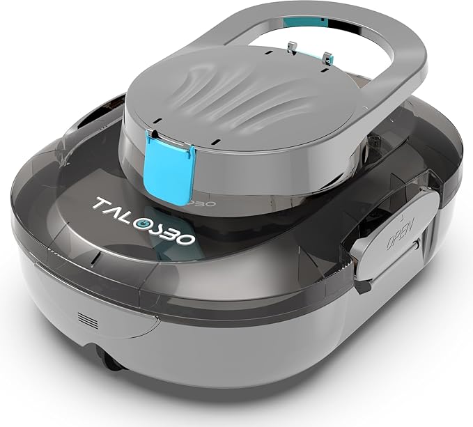 Cordless Pool Robot Cleaner for Above Ground Pools, 120-Min Runtime, 2.5H Fast Charge, with Smart Auto-Park