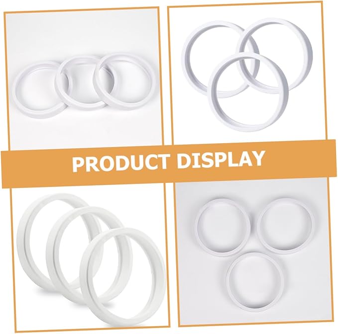 balacoo 3pcs Pool Tire Replacement Accessories for and Wear-Resistant Swimming Pool Cleaning Machine Parts Compatible
