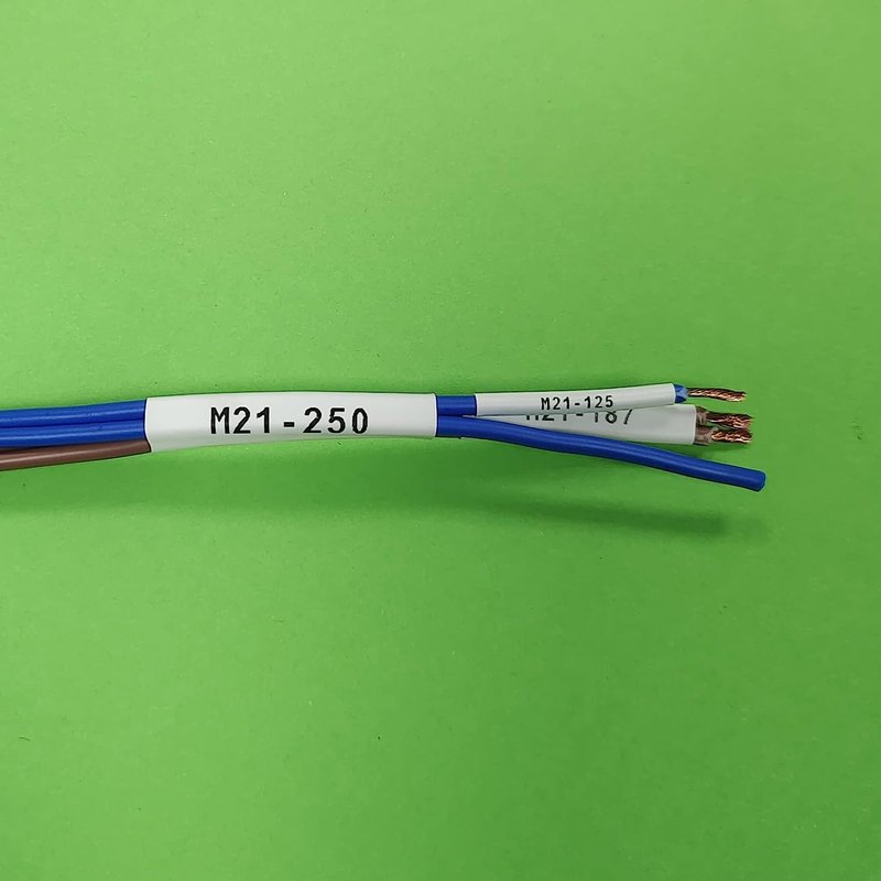 Compatible Label Tape Replacement for M21-187-C-342-WT-Black on White Compatible with BMP21-PLUS/LAB M210, M210-LAB, M211Label Printers, 0.33" Width, 6.89' Length