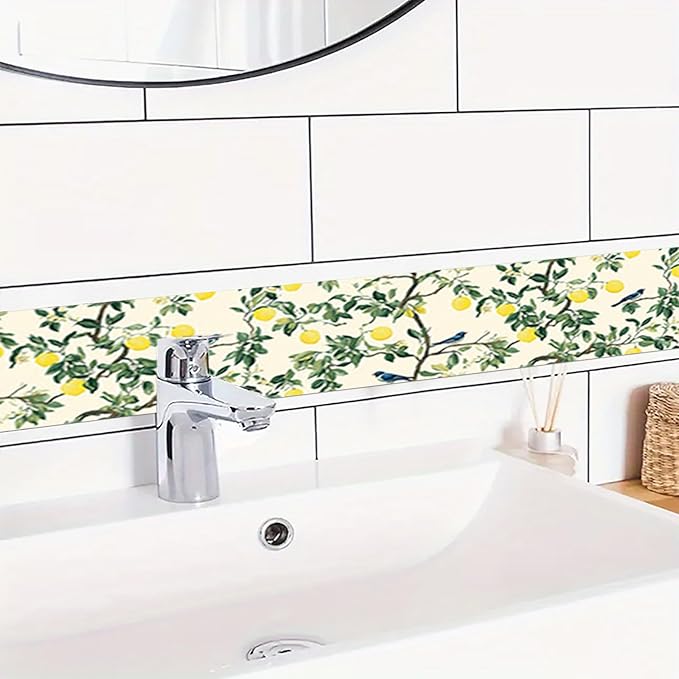 HOMETITUTE Wallpaper Border Peel and Stick Decorative Wall Trim Self Adhesive