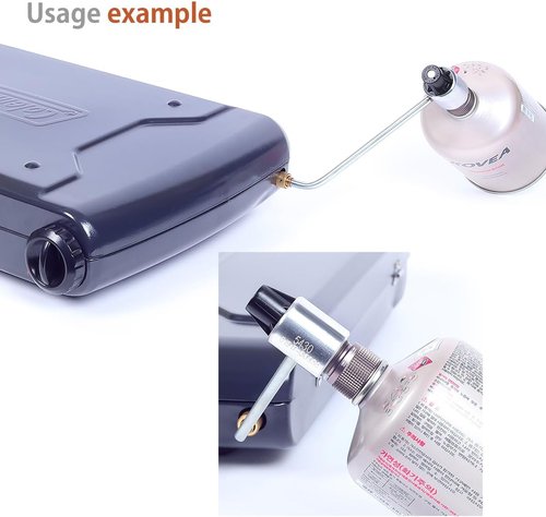1lb Butane Adapter for Lindal Valve Canisters - EPI Gas Adapter