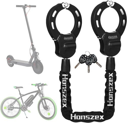 High-Security Scooter Lock by [Brand Name] - 36.22-Inch Heavy-Duty Bike Lock Chain for E-Bikes