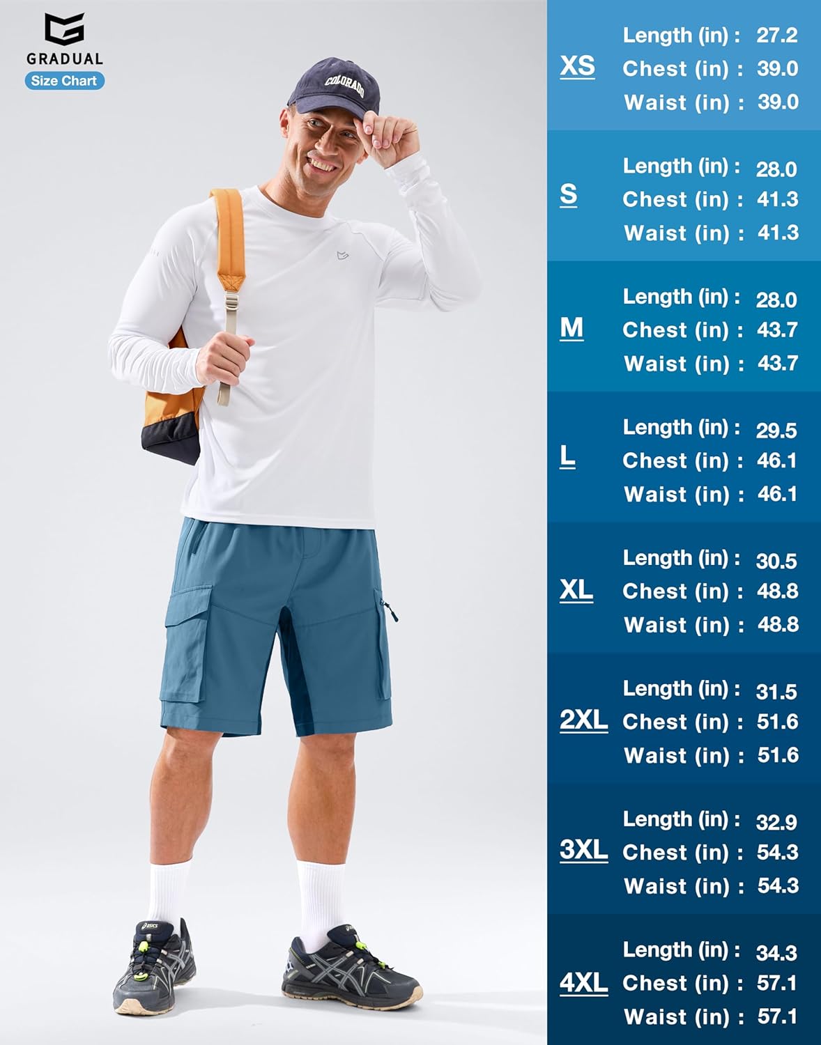 Skiennix Men's Long Sleeve Sun Protection Shirt - UPF 50+ for Maximum UV Defense