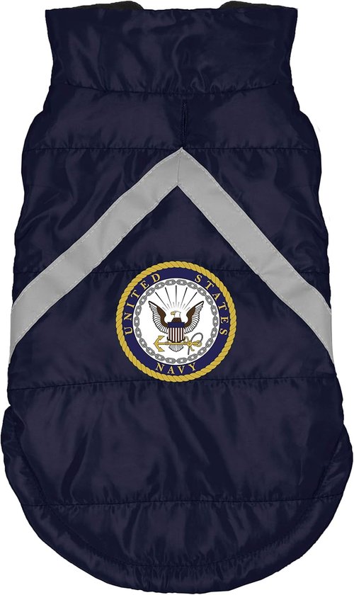 Littlearth US Military Pet Puffer Vest