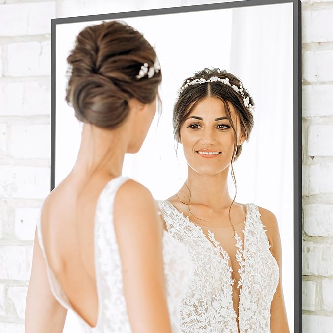 Sweetcrispy 64"x21" Full Length Mirror, Leaning or Standing Full Body Mirror
